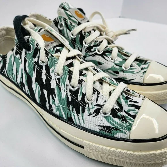 Converse X Carhartt WIP Chuck 70 OX Hinterland Camo Shoe Sneaker Limited 171238C - Picture 2 of 7